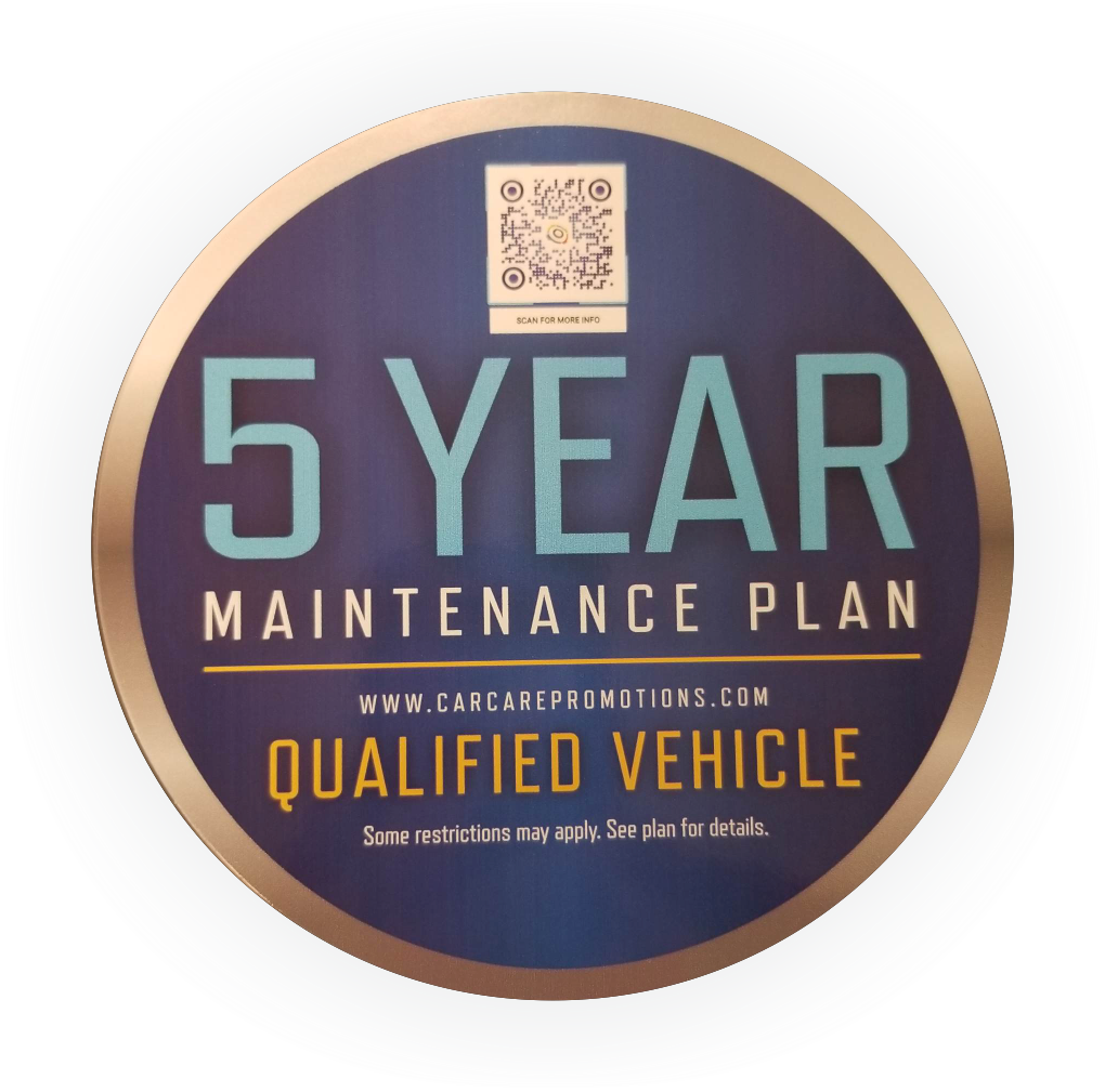 Maintenance Plan through CarCare Promotions