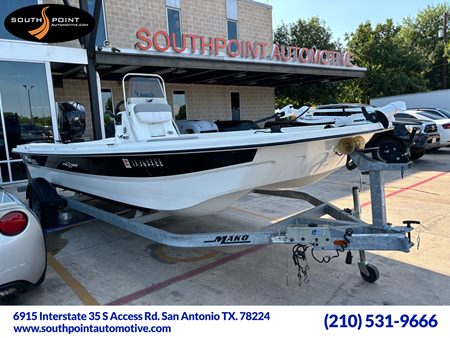 2018 Mako Pro Skiff 19 CC w/ 115 EXLPT FourStroke Command Thrust Mercury