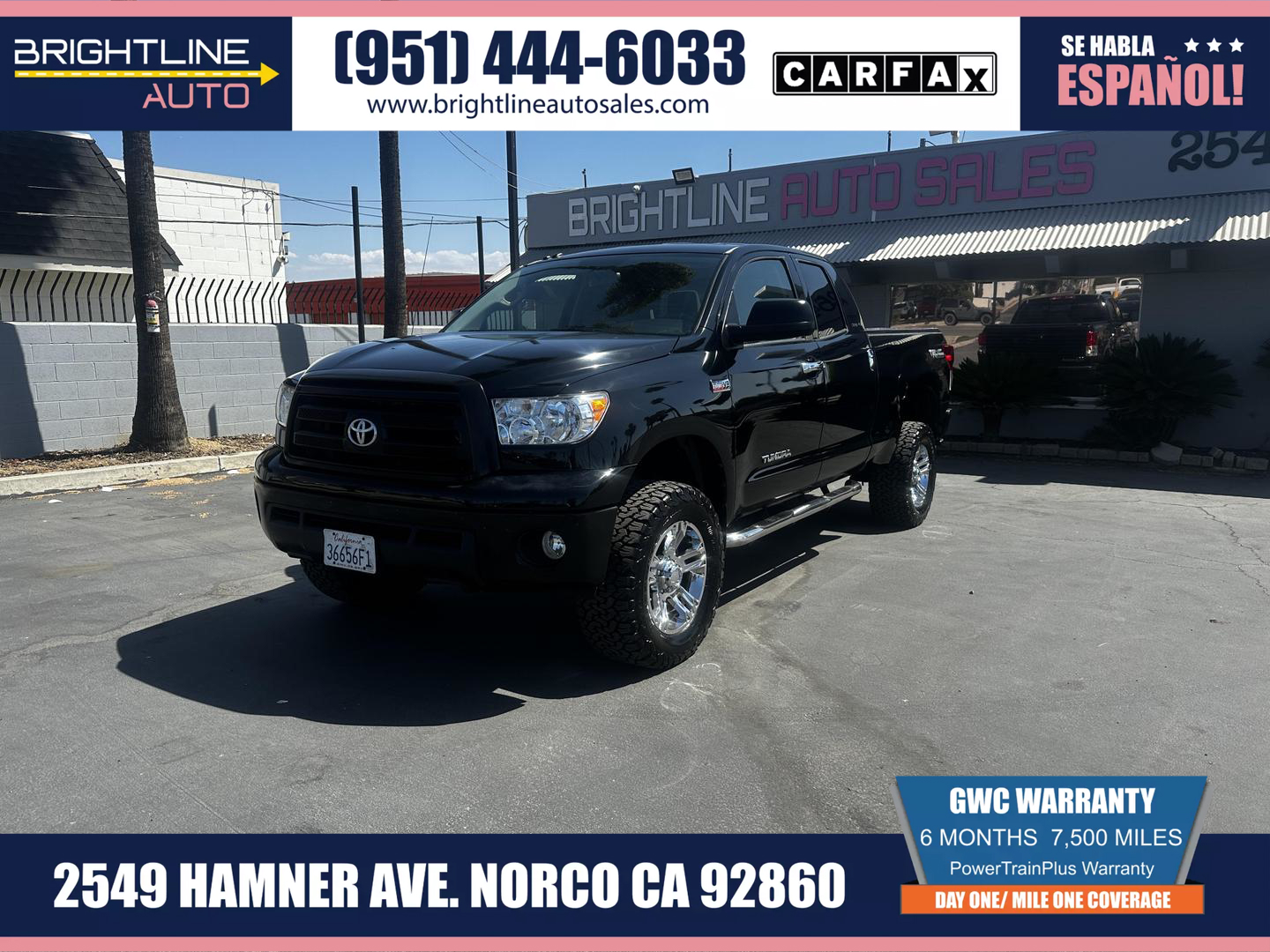 2012 Toyota Tundra 4WD Truck 