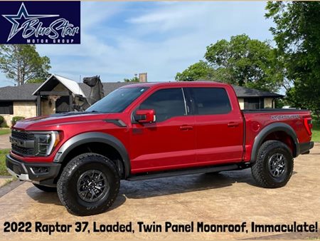 Sold 2022 Ford F-150 Raptor