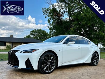 Sold 2023 Lexus IS 350 F SPORT AWD