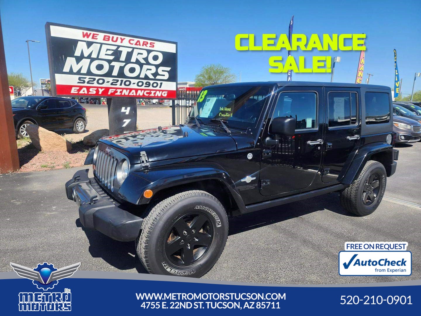 2013 Jeep Wrangler Unlimited Freedom Edition